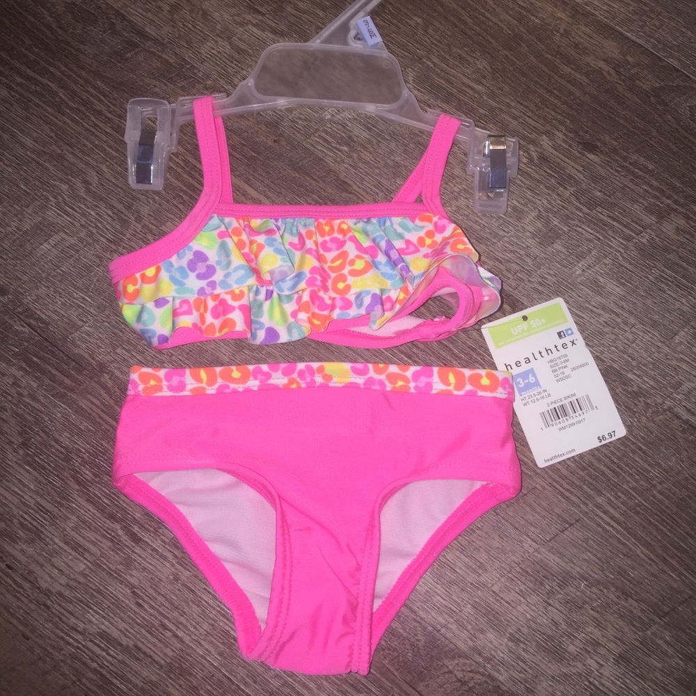 Sz 3/6mos Flower bikini